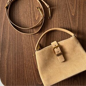 Dolce Vita Tan Suede Mini Bag